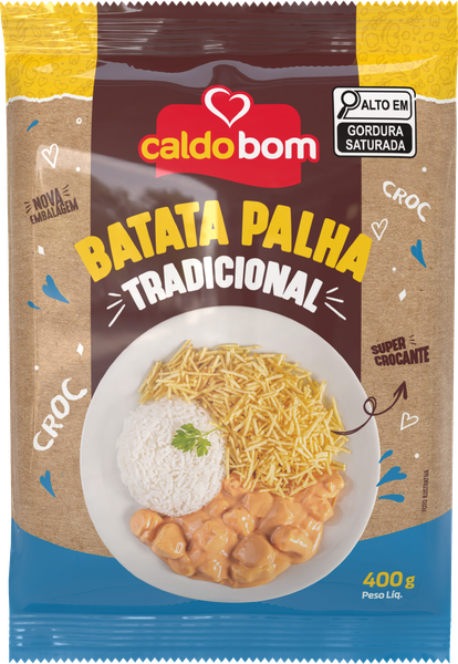 Batata Palha Caldo Bom Tradicional 400g