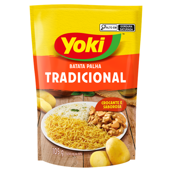 Batata Palha Yoki Tradicional 105g