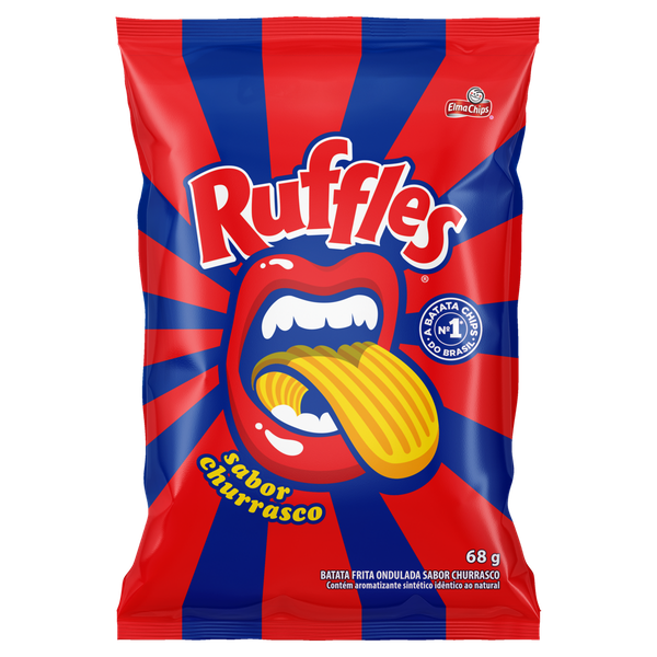 Batata Ruffles Churrasco 68g