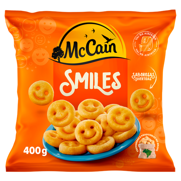 Batata McCain Smile Congelada 400g