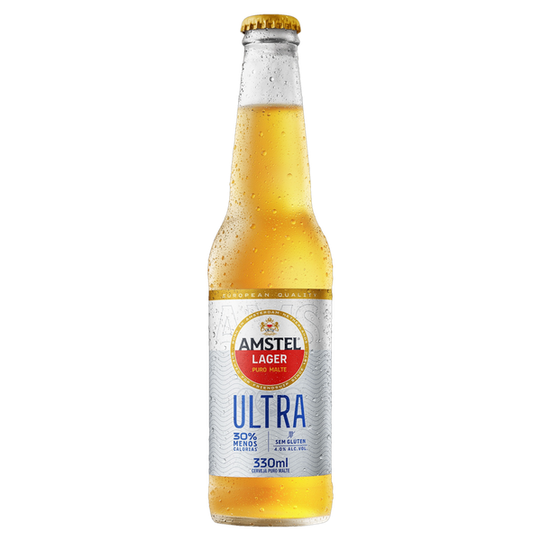 Cerveja Amstel Ultra Long Neck 330ml