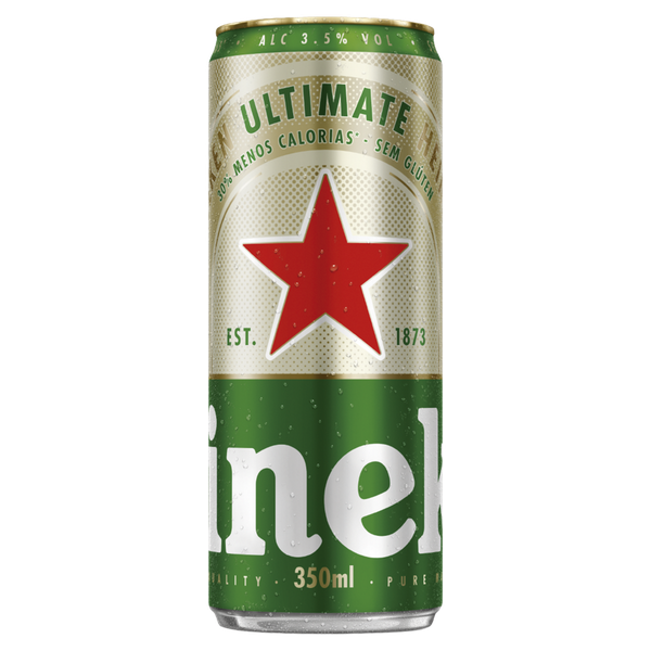 Cerveja Heineken sem Glúten Lata 350ml