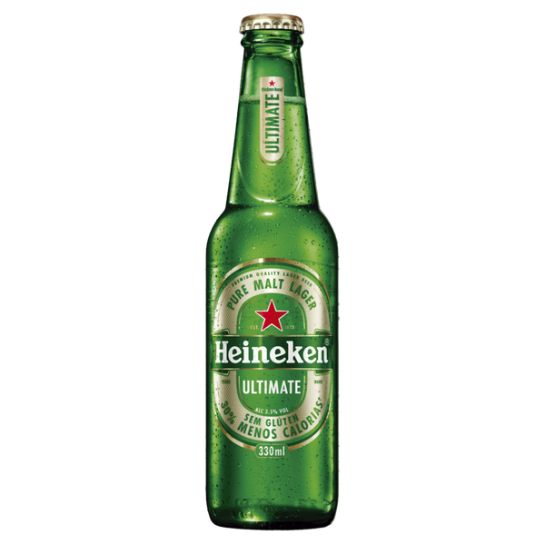 Cerveja Heineken sem Glúten Puro Malte Long Neck 330ml