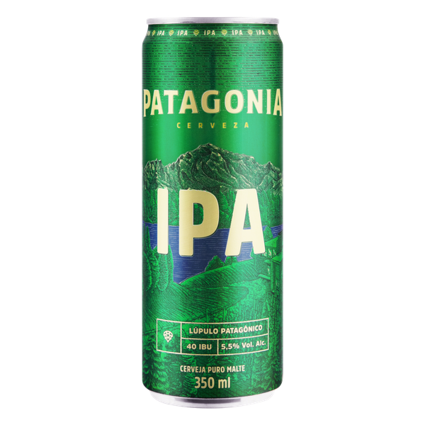 Cerveja Patagonia IPA Sleek Lata 350ml