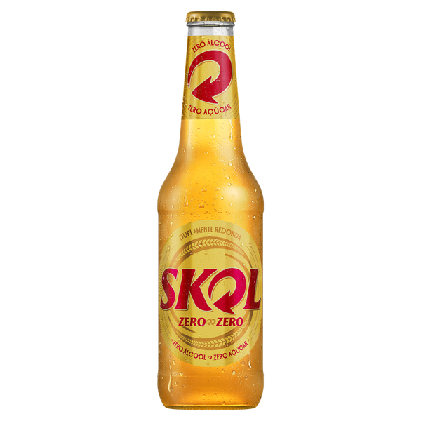 Cerveja Skol Zero Long Neck 330ml
