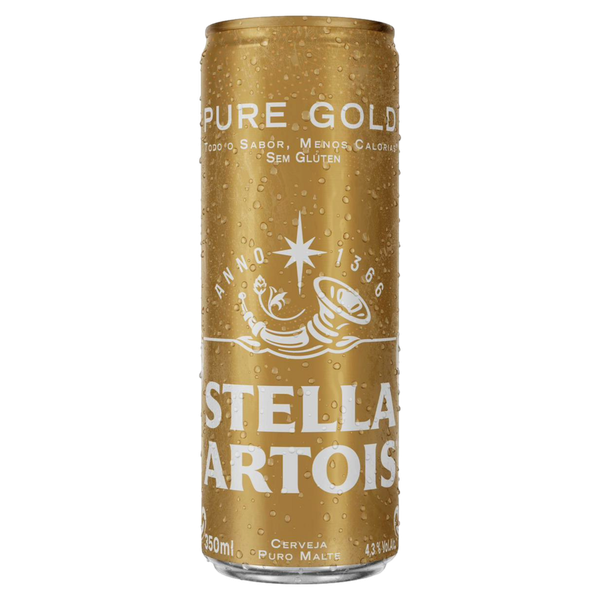 Cerveja Stella Artois Puro Malte Lata 350ml