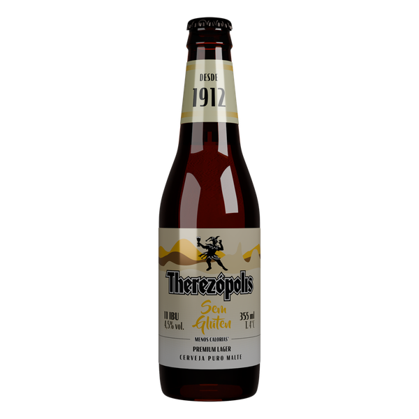 Cerveja Therezopolis Puro Malte sem Glut Long Neck 355ml