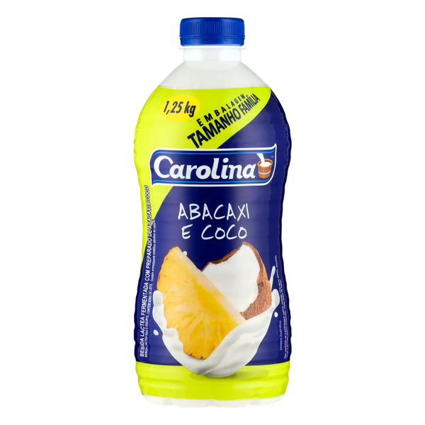 Bebida Láctea Carolina Abacaxi e Coco 1,250kg