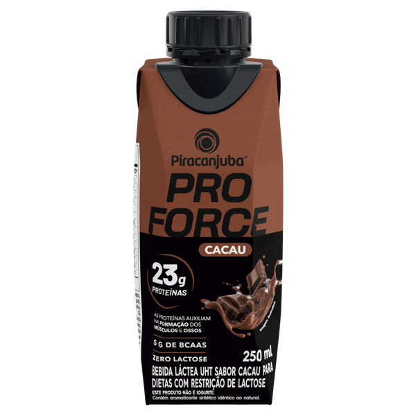 Bebida Láctea Piracanjuba Whey Zero Lactose Cacau 250ml