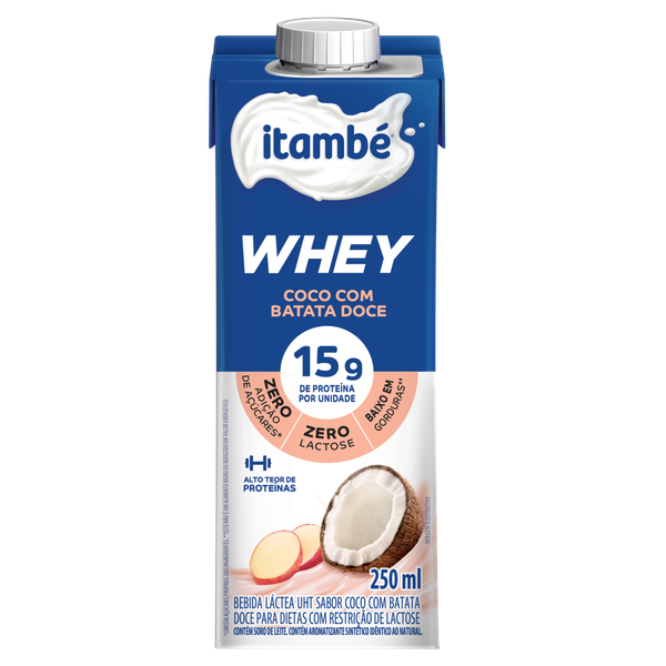 Láctea Whey Itambé Coco 250ml