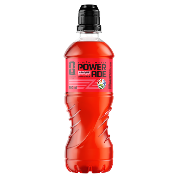 Isotônico Powerade Ataque PET 500ml