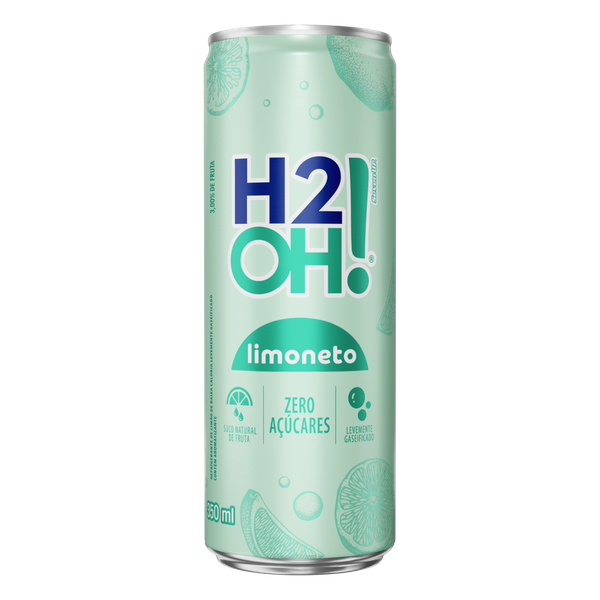 Refrigerante H2O Zero Limoneto 350L