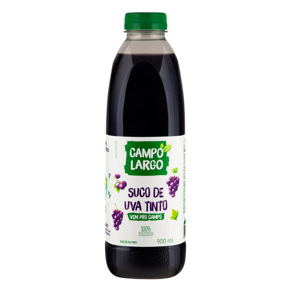 Suco Campo Largo Integral Uva PET 900ml