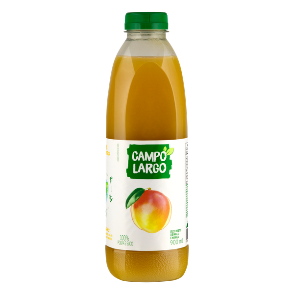 Suco Campo Largo Integral Maçã Mang PET 900ml
