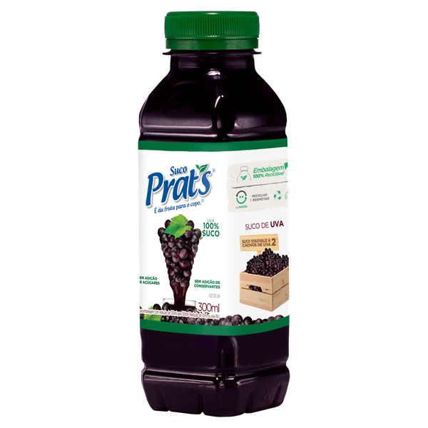 BEB SUCO PRATS INTEG 200ML UVA