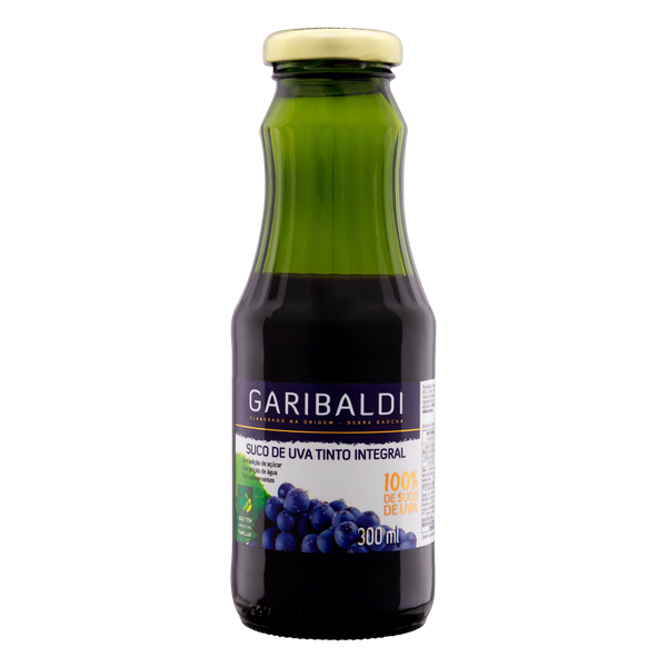 Suco Uva Garibaldi Integral Tinto 300ml