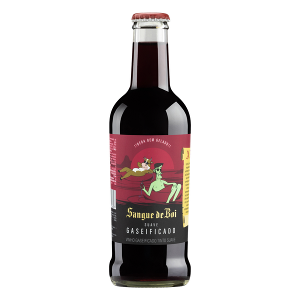 Vinho Brasileiro Sangue Boi Tinto Suave 275ml