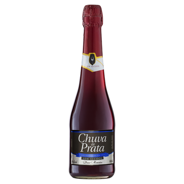 Bebida Gaseificada Chuva de Prata Sem Álcool Rosé 660ml
