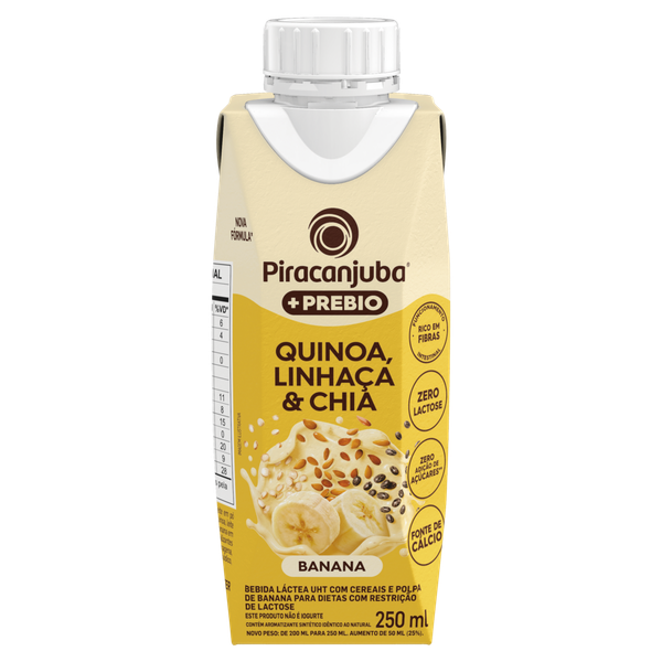 Bebida Láctea Piracanjuba Quinoa Banana 200ml
