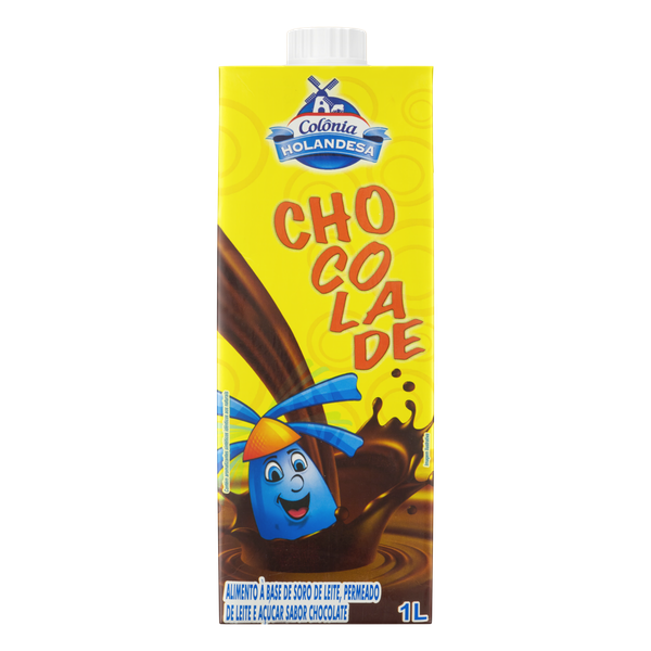 Bebida Láctea UHT C Holandesa Chocolate 1L