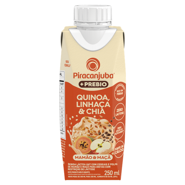 Bebida Láctea Piracanjuba Quinoa Mca 200ml