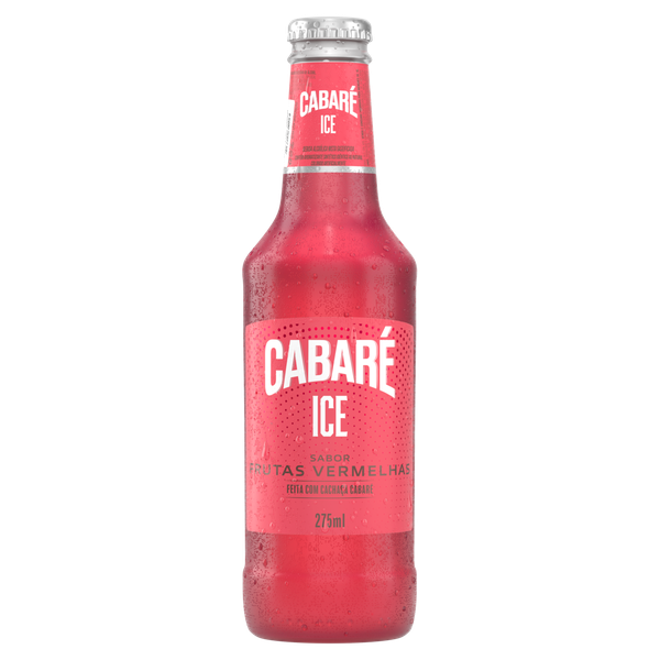 Bebida Mista Cabaré Ice Frutas Ver Long Neck 275ml