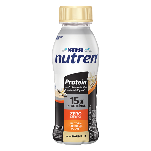 Bebida Nutren Zero Lactose Baunilha 260ml