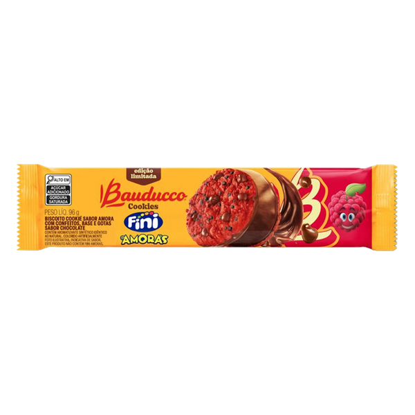 Biscoito Bauducco Cookies Fini Amoras 96g