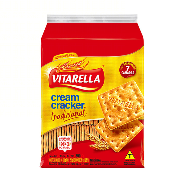 Biscoito Vitarella Cream com Tradicional 350g