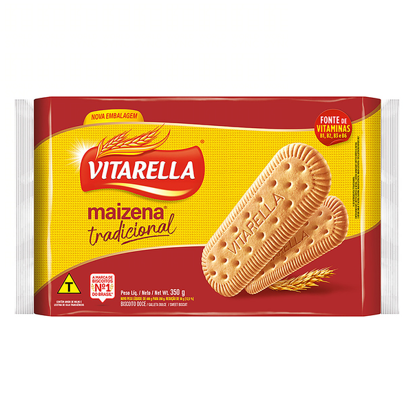Biscoito Vitarella Maizena Tradicional 350g