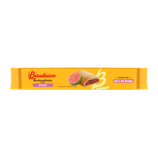 Biscoito Bauducco Recheadinho Goiaba 112g
