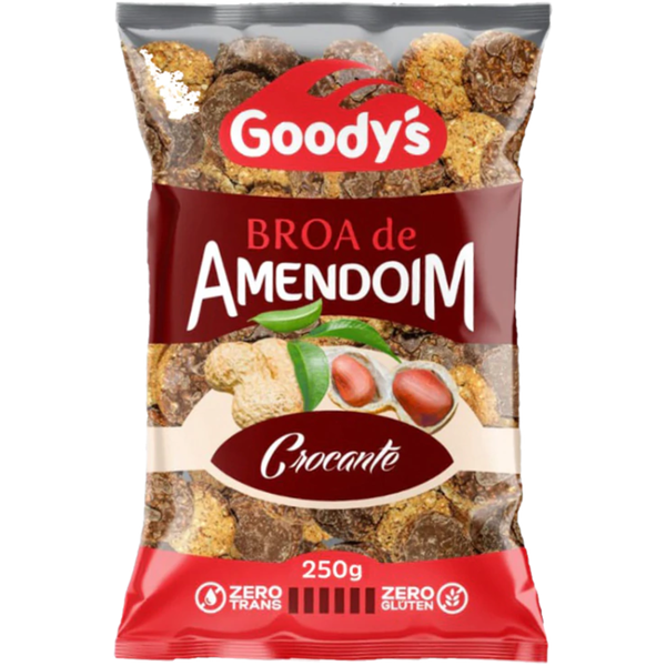 Biscoito Broa Goodys 250g Amendoim Crocan