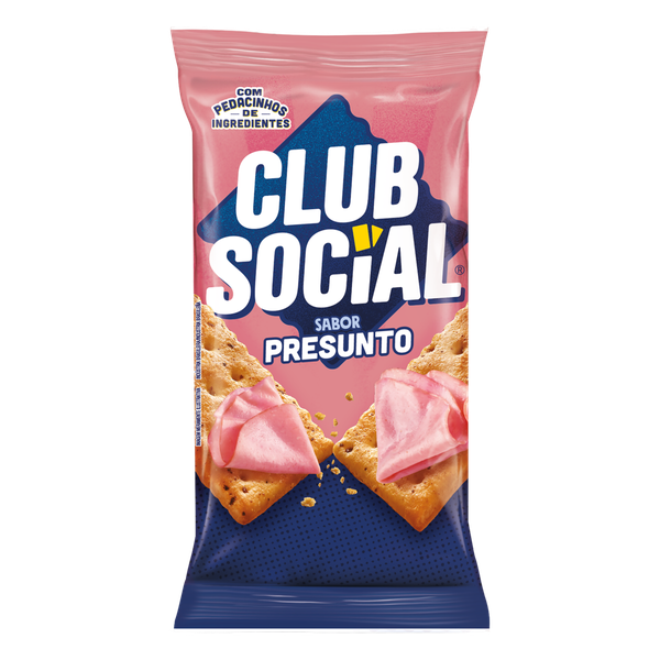 Biscoito Club Social Presunto 141g