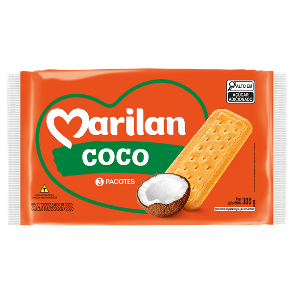 Biscoito Marilan Coco 300g