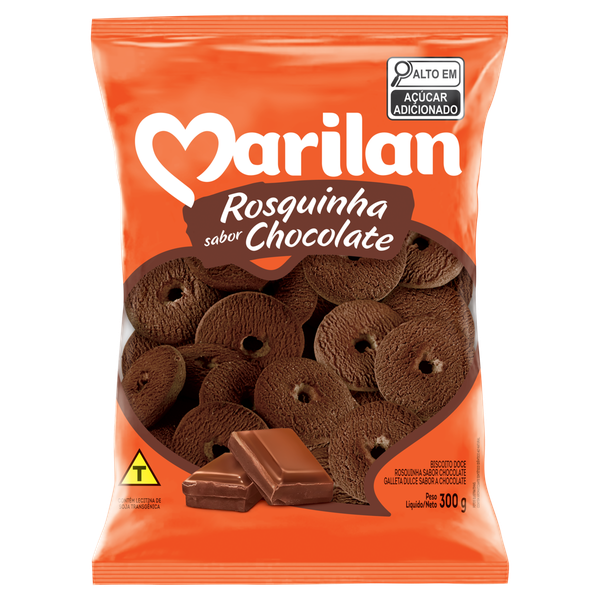 Biscoito Marilan Rosquinha Chocolate 300g