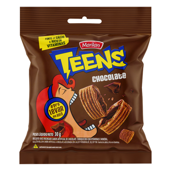 Biscoito Marilan Teens Chocolate 30g