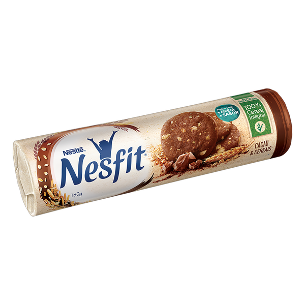 Biscoito Nestlé Nesfit Cacau Cereal 160g