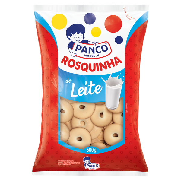 Biscoito Panco Rosquinha Leite 500g