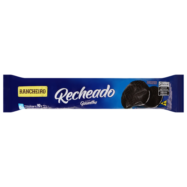 Biscoito Rancheiro Recheado Baunilha 90g