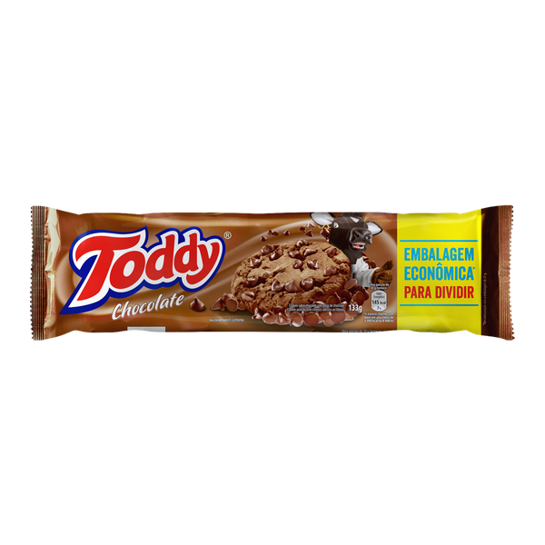 Biscoito Toddy Cookies Chocolate 133g