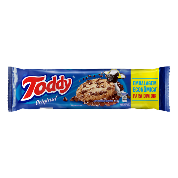 Biscoito Toddy Cookies Original 133g