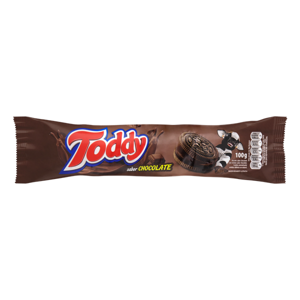 Biscoito Toddy Recheado Chocolate 100g