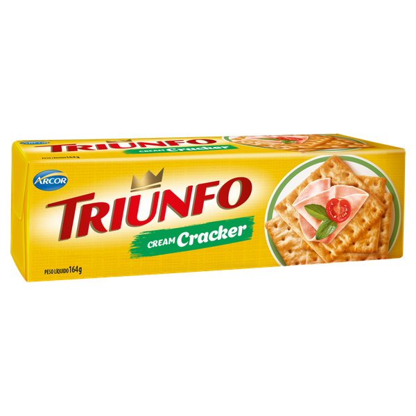 Biscoito Triunfo Cream Cracker 164g
