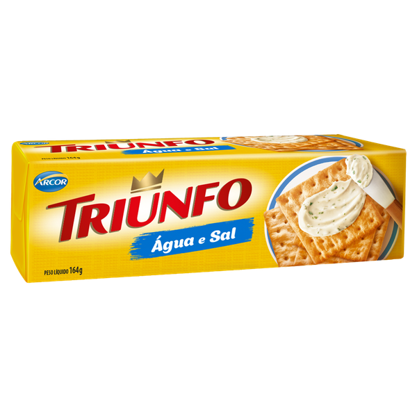 Biscoito Triunfo Água e Sal 164g