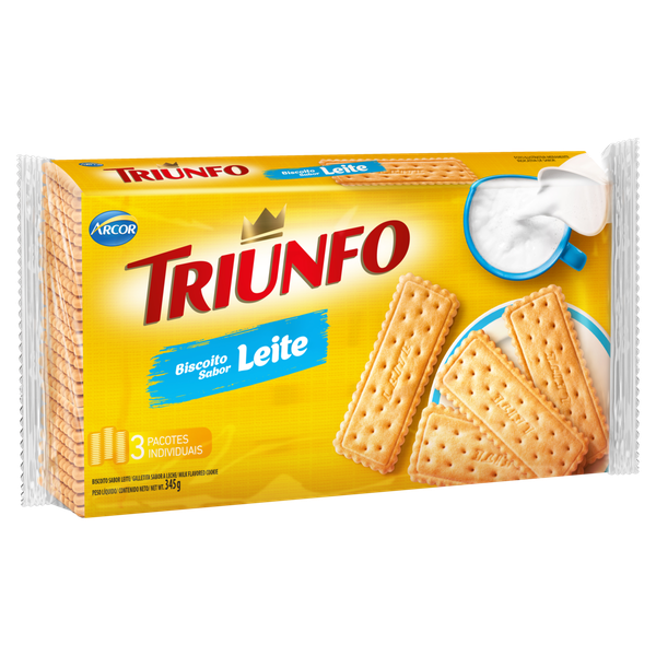 Biscoito Triunfo Leite 345g