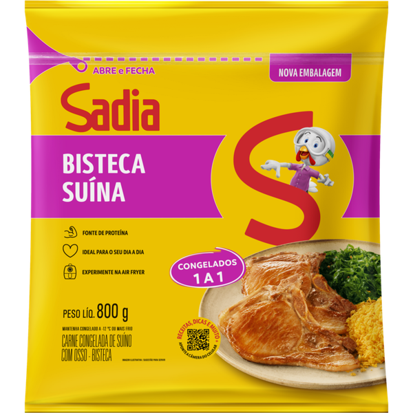 Bisteca Suina Sadia 800G