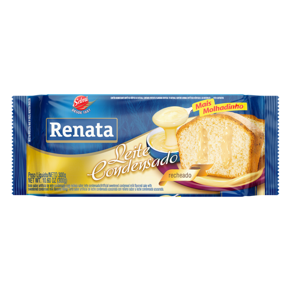 Bolo Renata Recheado Leite Condensado 300g