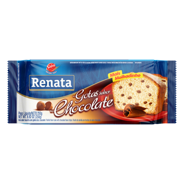Bolo Renata Gotas de Chocolate 250g