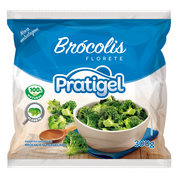 Brócolis Pratigel Pedaço Congelado 300g