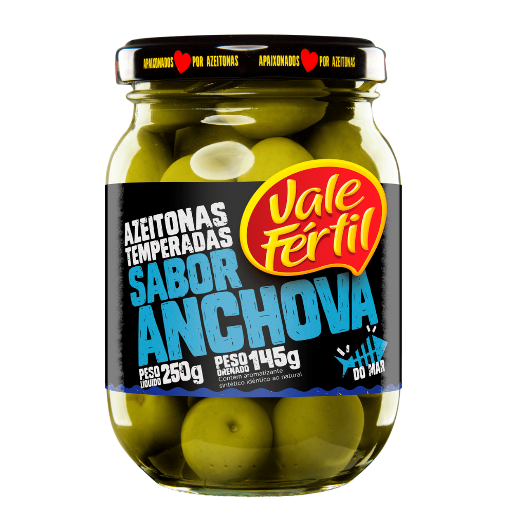 AZEITONA V FERTIL 145 G SABOR ANCHOVA